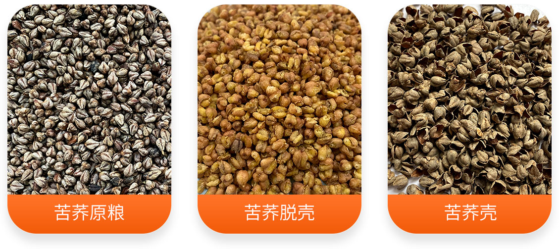 苦蕎茶成套加工設(shè)備產(chǎn)成品圖