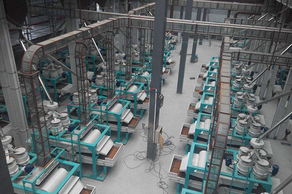 薏米加工成套設備實拍圖片