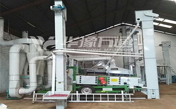 豆類清理精選成套設備實拍圖片