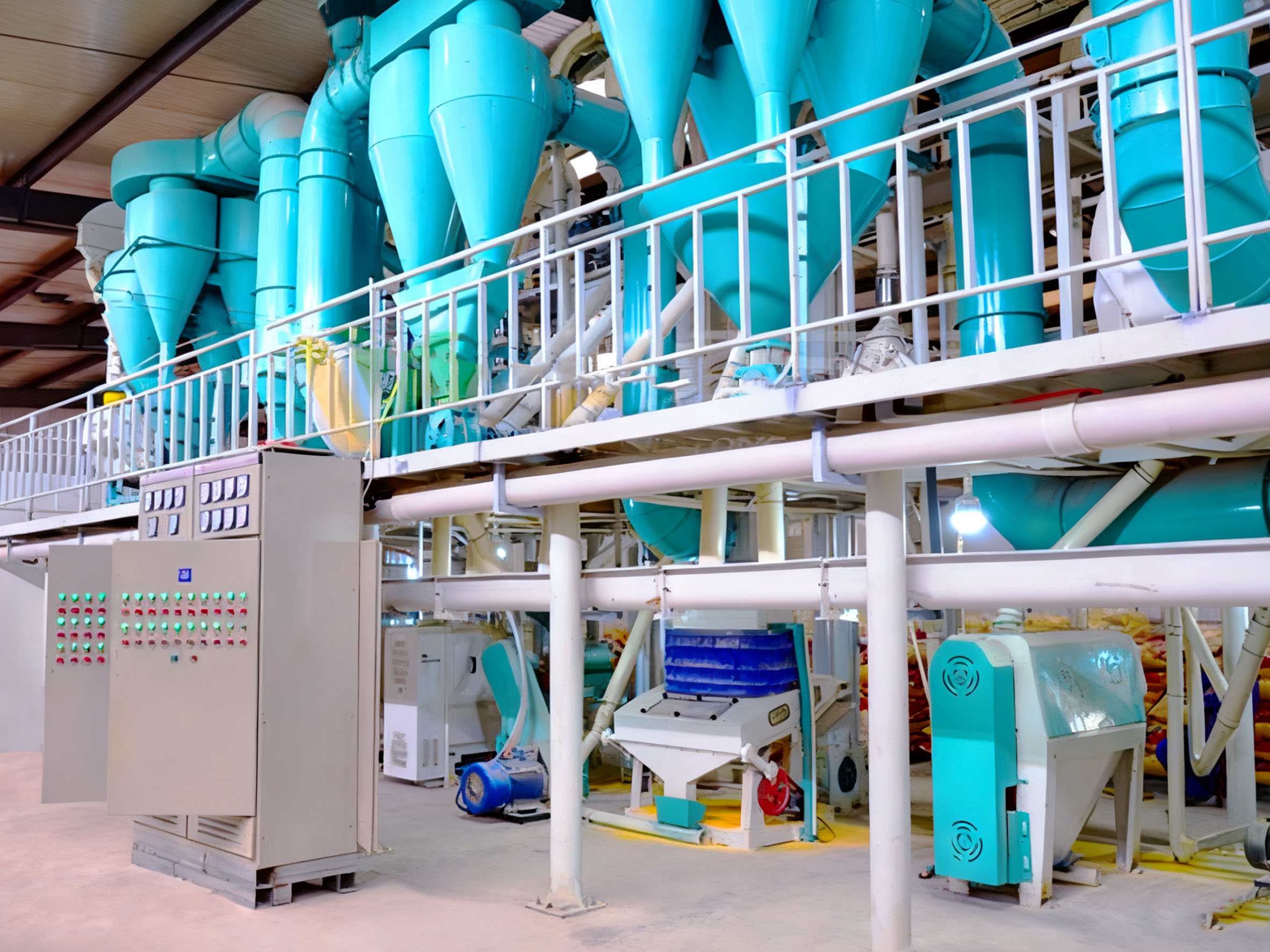 陜西楊陵60噸玉米制糝制粉成套項(xiàng)目