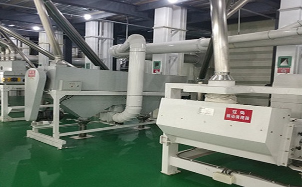 豆類清理精選成套設備實拍圖片